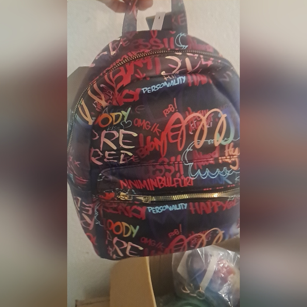 Colorful Graffiti Backpack